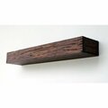 Northbeam 24 in. Distressed Floating Shelves, Brown - 2 Piece SLF0280115000